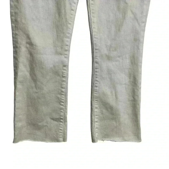 Mother The Hustle Ankle Fray in Play Date Size 26 Laurel Green - Picture 4 of 11